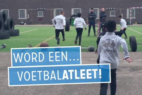 Word een voetbal-atleet (Scoor je Ticket!)