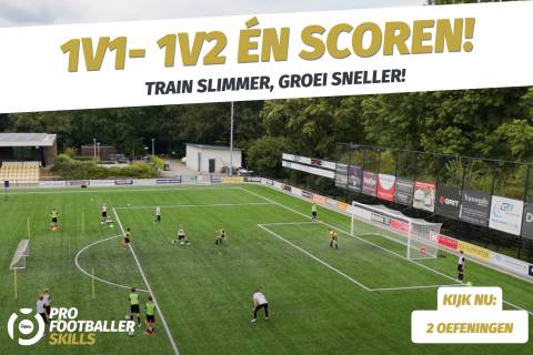 1 tegen 1 - 1 tegen 2 en Scoren in de BOX | Pelota.nl