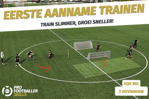 Eerste Aanname Voetbal Trainen onder Druk: Oefenstof | Pelota.nl
