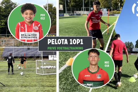 1op1 privé voetbaltraining voor snelle voetbal talentontwikkeling