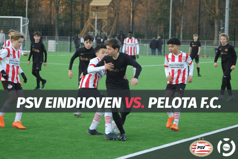 Pelota Academy meet zich met PSV EINDHOVEN