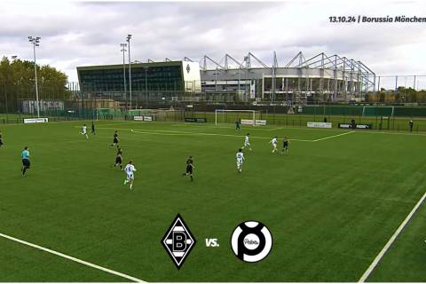 Pelota FC Talenten meten zich met Borussia Mönchengladbach U14