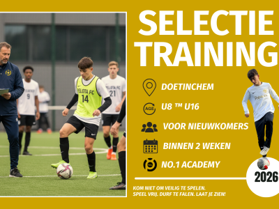 Pelota Selectie Training - Voetbalacademie 2026