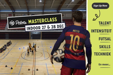 Pelota Masterclass voetbaltechniek - Indoor